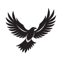 Majestic Eagle Wild Freedom Silhouette Artwork