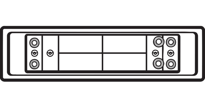 ## **43. Table shuffleboard outline icon vector**
