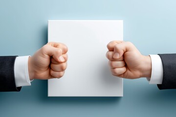Two business professionals performing a fist bump symbolizing teamwork partnership motivation unity and positive corporate collaboration energy, Generative AI