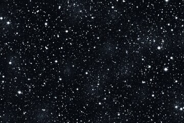 Starlit night sky filled with millions of varying brightness stars against a dark backdrop, evoking feelings of infinity and the mysteries of the cosmos