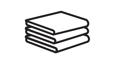 ## **7. Microfiber cloths outline icon vector**
