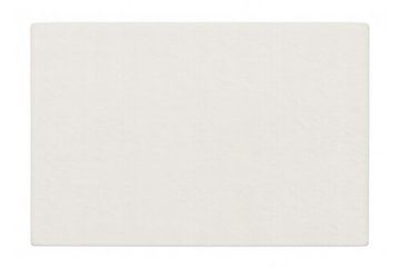 Blank white paper background with rounded corners having transparent alpha channel, empty texture template with copy space