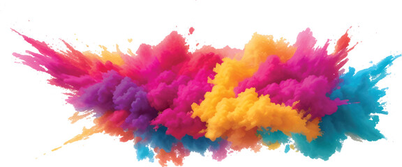 Abstract watercolor paint splash texture background with colorful ink stains and artistic paper design