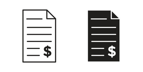 File invoice icon