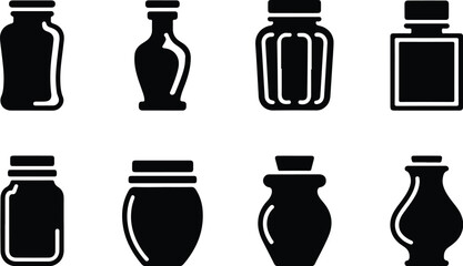 Jar Icon Set – High-Quality Minimal & Modern Jar Icons Collection Best Jar Icon Set – Clean, Simple & Editable Jar Icons for Designers