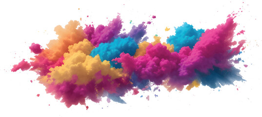 Colorful abstract watercolor paint splash artistic texture pattern design illustration drawing