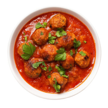 Dawood Basha meatballs in tomato sauce