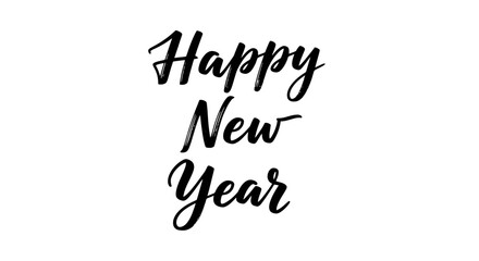 Festive new year s eve celebration graphic with sparkling elements and bold typography for a joyful announcement