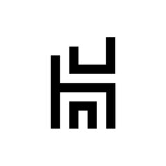 H MONOGRAM LOGO