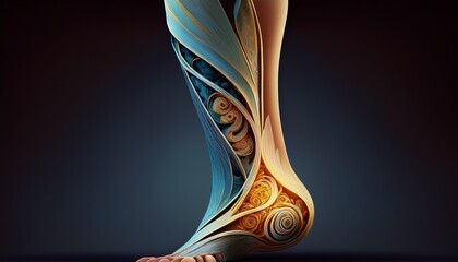 spiral fracture fibula helical crack pattern torsional injury