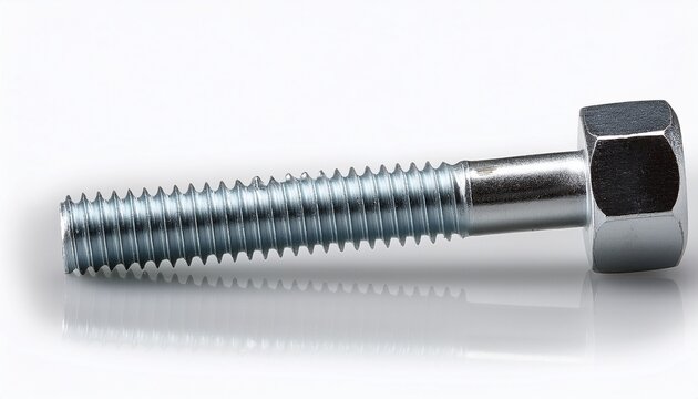 galvanized eye bolt with a threaded end