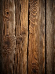 Rustic Wooden Texture Background - Warm Brown Grain, Vertical Wood Planks, Natural Texture, High Resolution