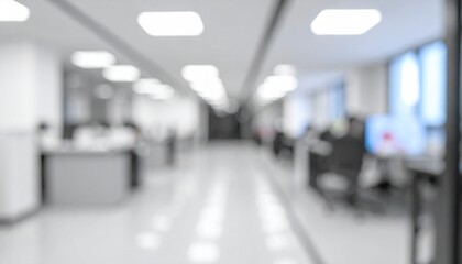 Fototapeta premium defocused modern office background