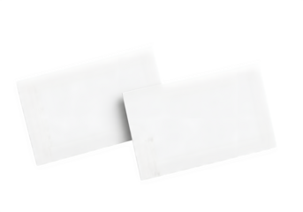 “Blank White Vertical Business Cards Mockup Isolated on Transparent Background PNG”