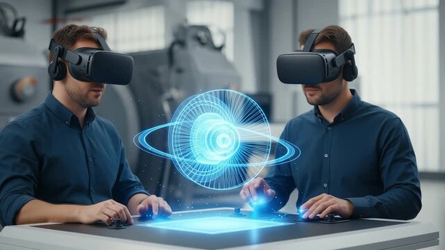 Design experts use immersive technology to refine engine components