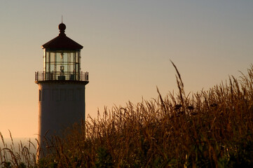 North Head Lighthouse at Sunset