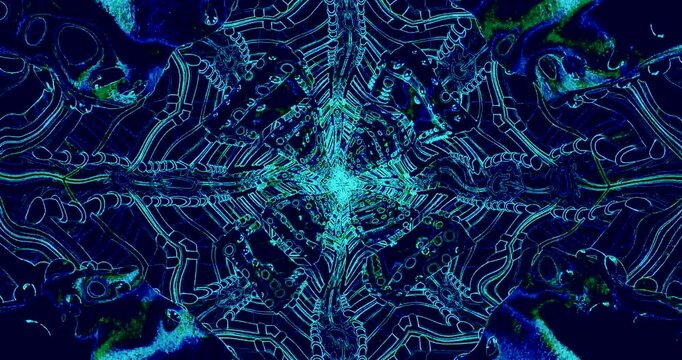 Experience the mesmerizing tunnel video loop that creates endless visual movement and vibrant colors for a captivating screensaver