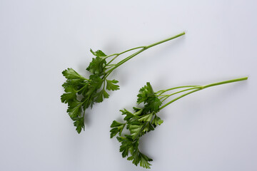 bunch of fresh parsley