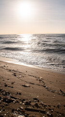 sunrise on the sea