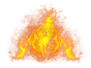 Collection of Bright, fiery flames rising against a dark black background and Transference