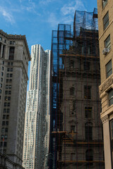 Skyscraper under renovation