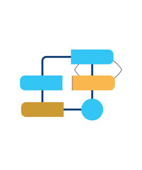 FLOW CHART ICON