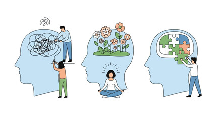 Mental Wellness Clear Thinking, Meditation, Problem Solving