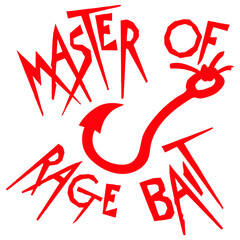 Rage Bait Saying Professional Baiter Evil Online Troll Humor Quote