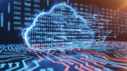Cloud Computing and Digital Transformation: A Futuristic Data Storage Concept. - Powered by Adobe
