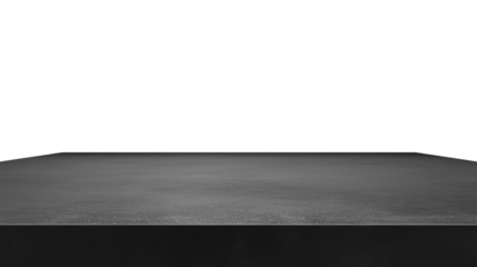 Barren rocky landscape with grainy texture and gray tones on transparent background