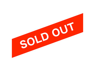 「SOLD OUT」ラベル