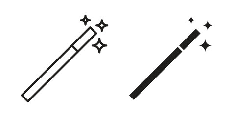 Enhance icon concept outline symbol design. Simple element illustration. © Dan