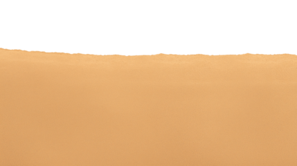Expansive sandy landscape with light orange hue and subtle ripples on transparent background
