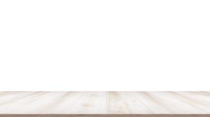 Sleek minimalist wooden floor with light-toned planks and subtle wood grain variations on transparent background