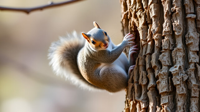tree climbing nut burier grey squirrel native to the United States