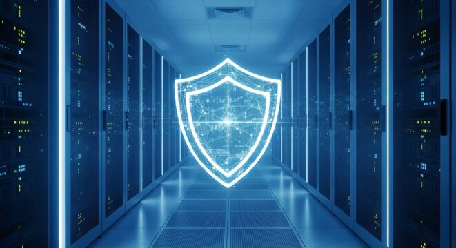 Data Center Security With Digital Shield And Server Racks