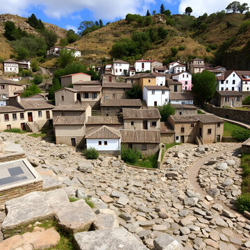 Piodao is a traditional shale village in the mountains. District of Coimbra. Portugal
