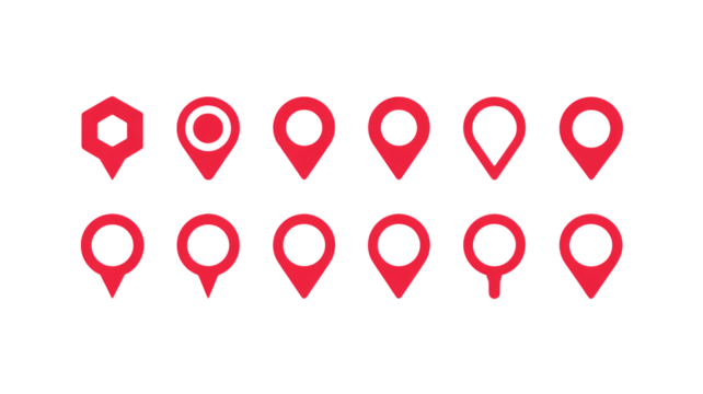 Elegant blue ribbons banners set for graphic design promotions