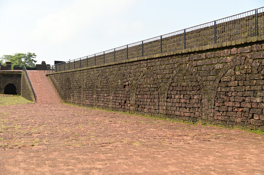 Aguada Fort is a built in 1612 along with a lighthouse, located on Sinquerim Beach in Goa, India, overlooking the Arabian Sea. The fort is a major tourist attraction.