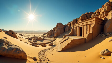 Ancient Desert Ruins