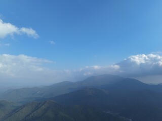 Mountain view in South Korea