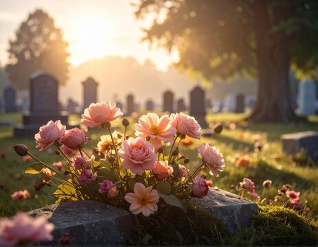 Flor cemit&eacute;rio 