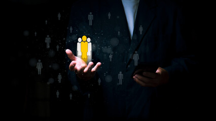 Human resource management with modern technology makes the organization have more efficient management, the concept of workforce planning, and human resources driven by data.