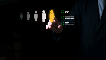 Human resource selection with modern technology enables organizations to recruit qualified personnel who are in line with their field of work, resulting in more efficient management.