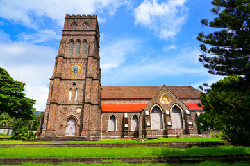 St. George’s Anglican Church in Basseterre, the capital city of Saint Kitts - Beautiful example of British colonial architecture in the Caribbean