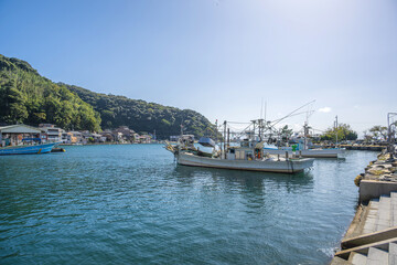 Fototapeta premium 島根 美保関漁港の風景