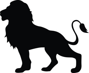 Lion silhouette