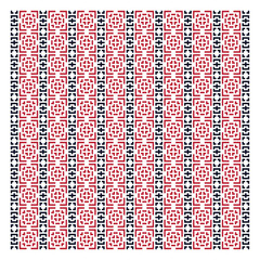 Seamless Abstract Square Motif Pattern