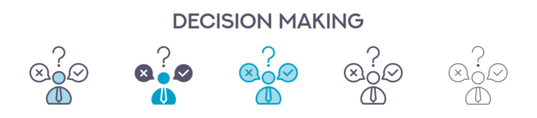 Decision Making Element For Design Graphic - Multi Styles