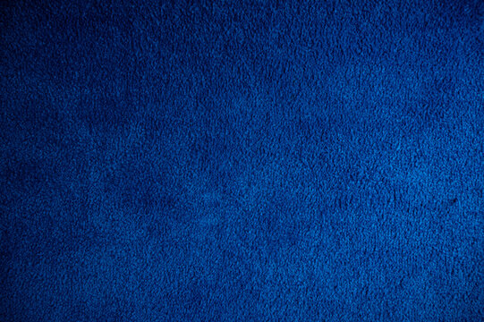closeup blue carpet background, wallpaper